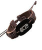 ADJUSTABLE LEATHER PITBULL BRACELET