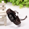 ADJUSTABLE LEATHER PITBULL BRACELET