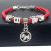 HAND-WOVEN ROPE CHAIN DOG PAW BEST FRIEND