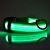 Nylon Solid LED Dog Collar