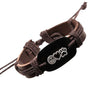 ADJUSTABLE LEATHER PITBULL BRACELET