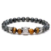 Natural Stone Buddha Bracelets & Bangles Dog SharPei Charm