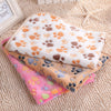 Cute Floral dog paw print pattern soft and comfortable