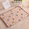 Cute Floral dog paw print pattern soft and comfortable