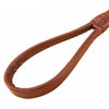 High Quality Dog Leather Collar and leash Set Braided Chain Rope